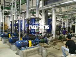 清水離心泵使(shi)用現場